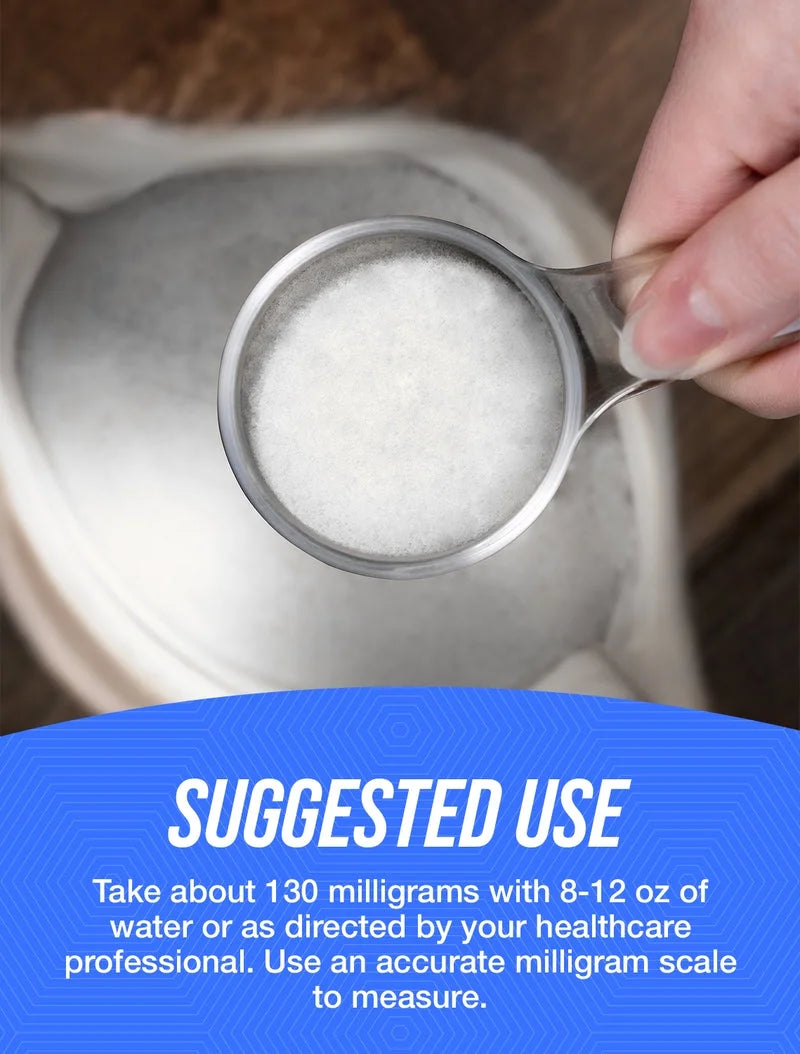 Bulksupplements Zinc Glycinate Powder - Gluten Free, 130Mg per Serving - 1 Kilogram (2.2 Lbs) - 7692 Servings