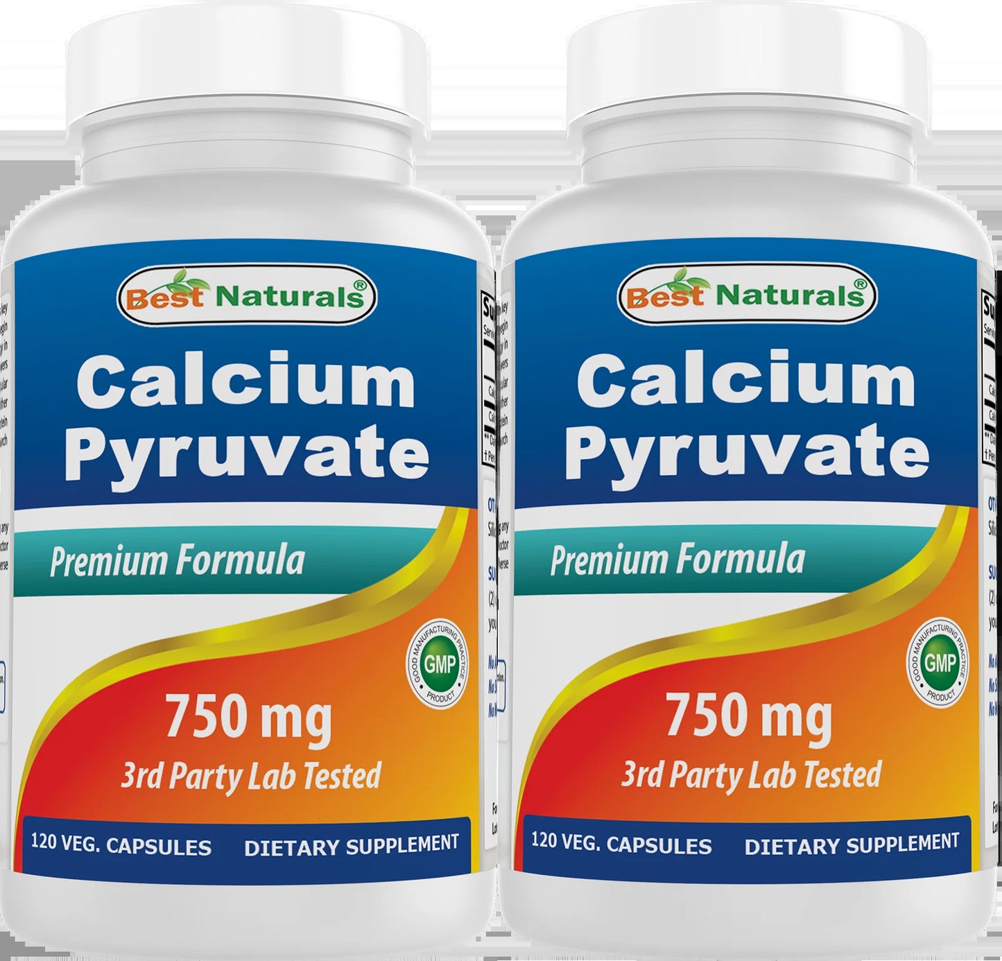 Calcium Pyruvate 750 Mg 120 Capsules