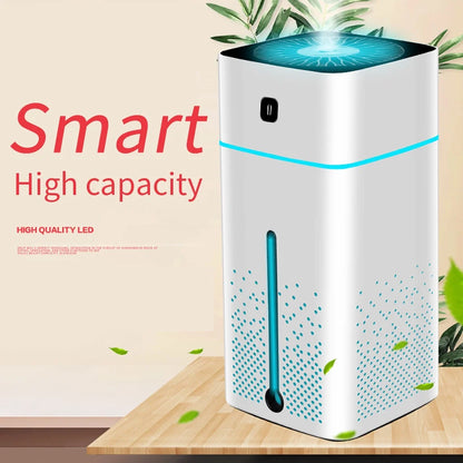 1L Cool Mist Humidifier for Bedroom Large Room Living Room Large Capacity Humidifier with Sterilize and Essential Oil Diffuser Aroma Oil Diffuser White Clearance Green