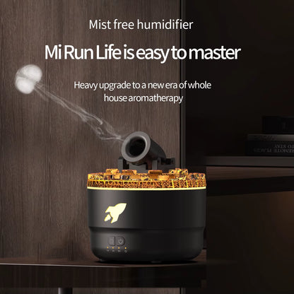 Cannon Blast Aroma Humidifier Aroma Diffuser Cannon Blast Turret Aromatherapy Humidifier Air Humidifier for Home Office Bedroom