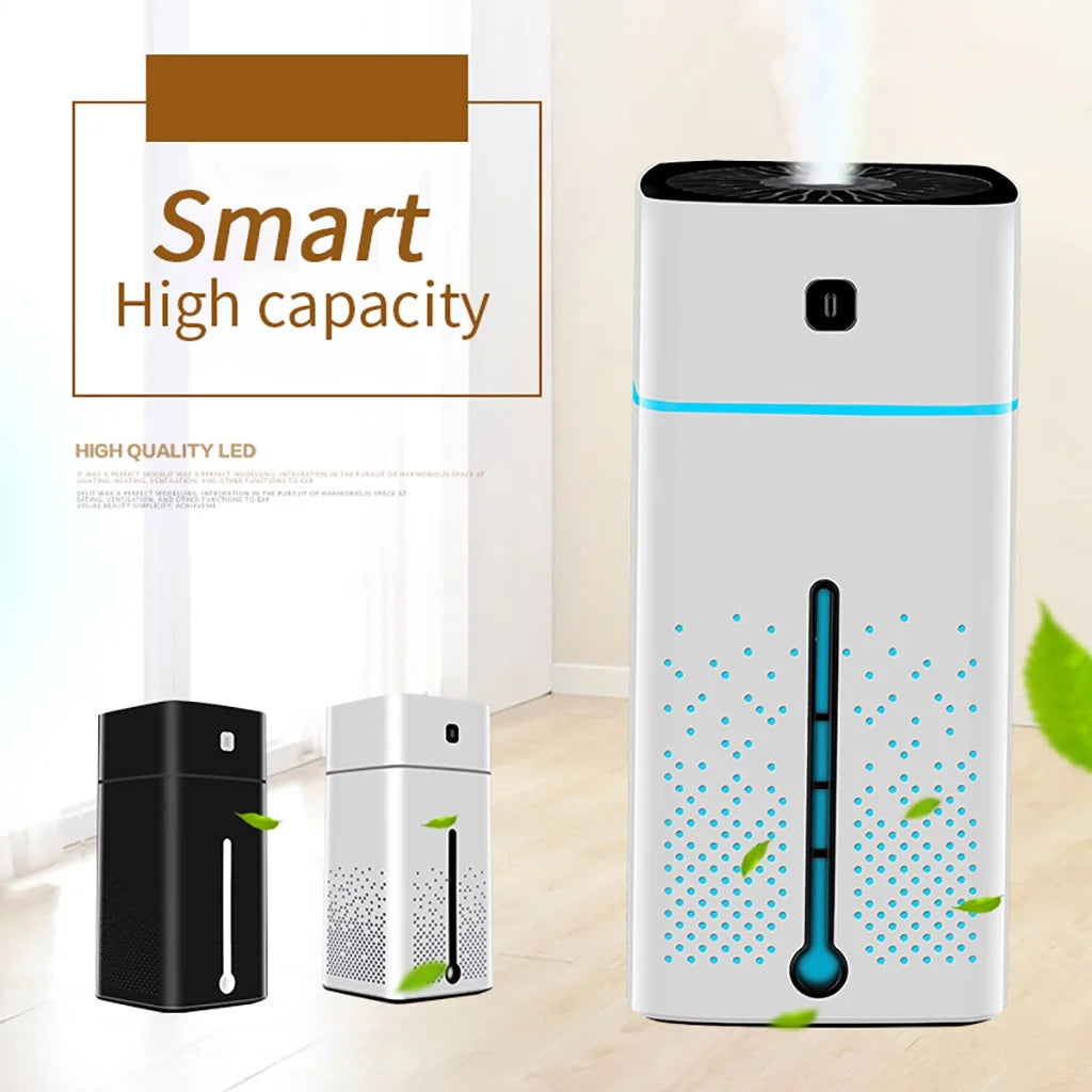 1L Cool Mist Humidifier for Bedroom Large Room Living Room Large Capacity Humidifier with Sterilize and Essential Oil Diffuser Aroma Oil Diffuser White Clearance Green