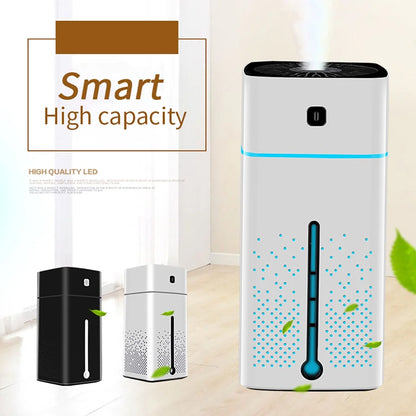 1L Cool Mist Humidifier for Bedroom Large Room Living Room Large Capacity Humidifier with Sterilize and Essential Oil Diffuser Aroma Oil Diffuser White Clearance Green