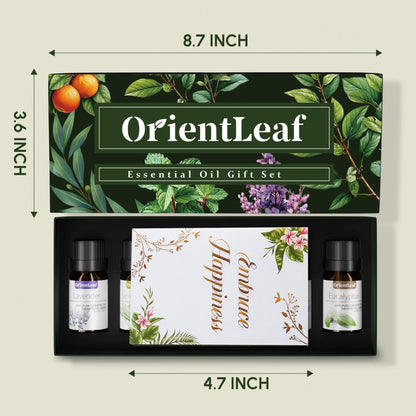 100% Pure Essential Oils Set, Aromatherapy Blended Scents Variety Essential Oils Gift Set for Diffusers, Massage, Sleep, Perfect Mother'S Day Gifts for Her