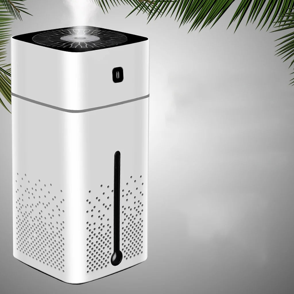 1L Cool Mist Humidifier for Bedroom Large Room Living Room Large Capacity Humidifier with Sterilize and Essential Oil Diffuser Aroma Oil Diffuser White Clearance Green