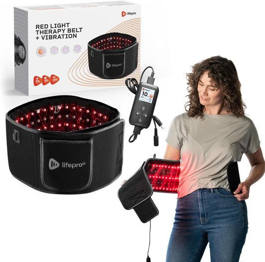 Red Light Therapy Belt - near Infrared Light Therapy & Red Light Therapy for Body, Relaxing Muscle, Inflammation, Improve Circulation - Infrared Therapy or Infrared Light Therapy Device