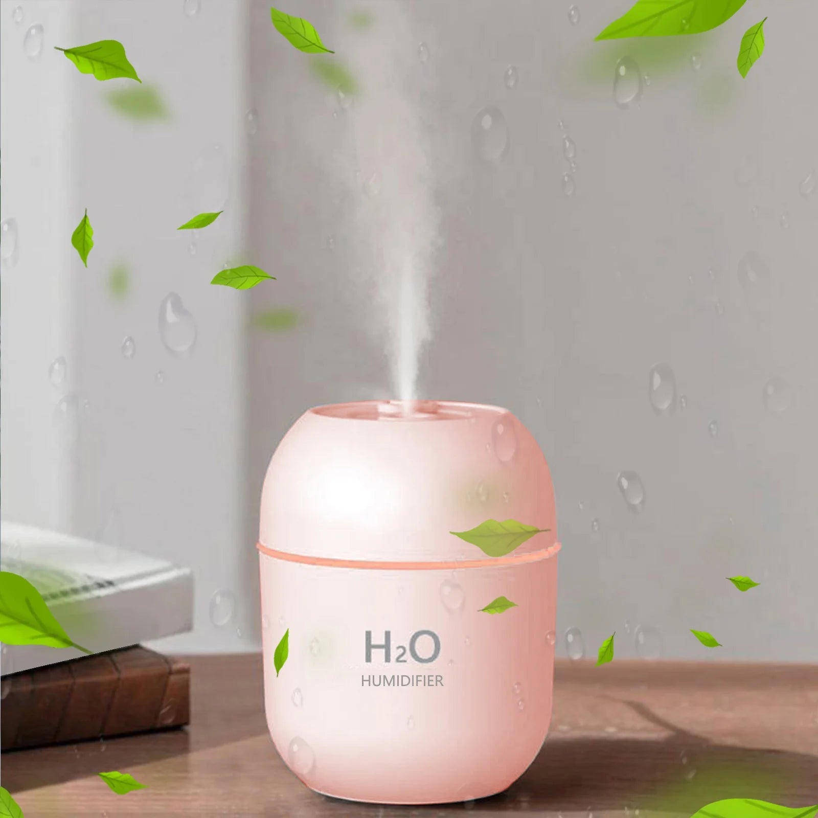 Summer Savings Clearance  Humidifiers for Bedroom, Usb Rechargeable Humidifier Home Office Desk Humidifier Portable Mini Humidifier for Baby Bedroom Travel Office Home on Clearance